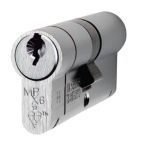 MPx6 1 Star British Standard 6 Pin Euro Double Cylinder
