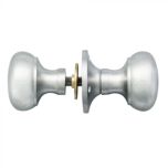 Carlisle Brass M35RS Small Mushroom Rim Mortice Door Knob Face Fix Unsprung