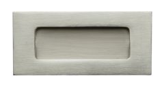 Hafele 151.73.601 90mm Rectangle Insert Stainless Steel Effect Maine Cabinet Pull Handle
