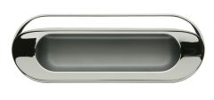 Hafele 151.17.209 112mm Radius Insert Polished Chrome Rhin Cabinet Pull Handle