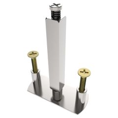 Easi-T 1/2 Set Fixing Plate For Bolt Through Furniture