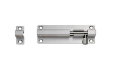 Eurospec BBT1100BSS Straight Barrel Bolt Bright Stainless Steel