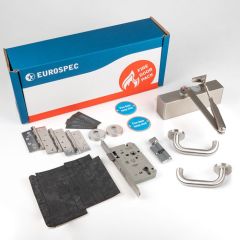 Eurospec FDPC3 Commercial Fire Door Pack - Lever DIN Lock