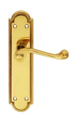 Carlisle Brass FG2 Georgian Door Handle Lever Backplate