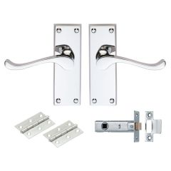 Carlisle Brass GK002CP/INTB Contract Victorian Scroll Latch Pack