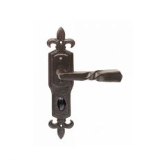 Carlisle Brass LF5115 Barley Twist Lever on Gothic WC Backplate