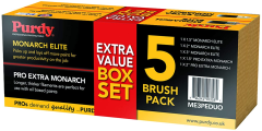 Purdy ME3PEDUO Monarch Elite Paint Brush Set