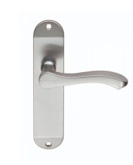 Carlisle Brass SZM132CP Serozzetta Lever on Latch Backplate