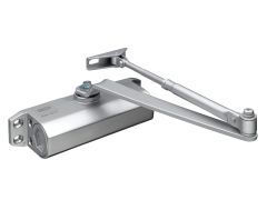 UNION J-CE3F-SIL CE3F Fixed Size 3 Rack & Pinion Door Closer Silver