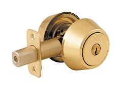 Yale Locks 235211005001 P5211 Security Deadbolt Polished Brass