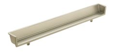 Hafele 151.47.662 180mm Rectangle Insert Stainless Steel Effect Hide Cabinet Pull Handle