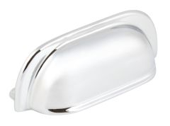 Hafele 151.40.254 106mm Polished Chrome Mulberry Cabinet Cup Handle