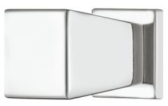 Augusta Furniture  Knob With Backplate-Polished Chrome