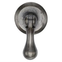 M.Marcus Architectural Hardware Cabinet Drop Pull On Round Plate