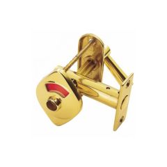 Carlisle Brass Indicator Bolt With Emergency Release-Polished Brass