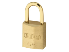 ABUS 35146 ABU65MB15C 65MB/15mm Solid Brass Padlock Carded