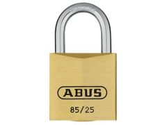 ABUS 80620 ABU8525 85/25mm Brass Padlock