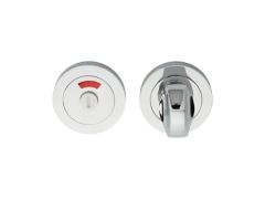 Manital AQ11CP Polished Chrome Indicator Thumbturn and Release Round Rose