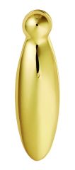 Carlisle Brass Pear Drop Covered Escutcheon-Polished Chrome
