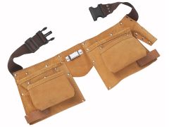 BlueSpot Tools 16332 Double Leather Tool Pouch - Regular