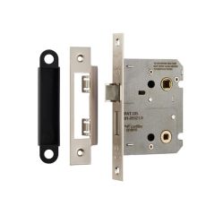 Easi-T Bathroom Lock-66mm (2.5")-Square-Satin Nickel