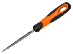 Bahco 1-170-08-2-2 BAH17082H 1-170-08-2-2 ERGO Handled Three-Square Second Cut File 200mm (8in)