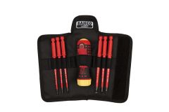 Bahco 808061 Insulated Ratcheting Screwdriver Set, 6 Piece