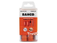 Bahco 3834-CP-20/25 Contractor's Bi-Metal Holesaw Set, 11 Piece