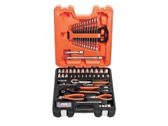 Bahco S81MIX 1/4in & 1/2in Drive Socket Spanner & Pliers Set, 81 Piece