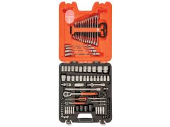 Bahco S87+7 1/4in & 1/2in Drive Socket & Spanner Set, 94 Piece