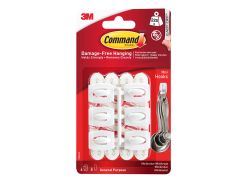 Command White Mini Hooks