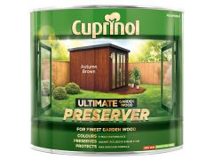 Cuprinol 5206051 Ultimate Garden Wood Preserver Autumn Brown 1 litre