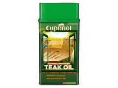 Cuprinol 5212362 Naturally Enhancing Teak Oil Clear 1 litre