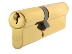 Eurospec 60mm(30/30) 5 Pin Master Key Euro Double Cylinder Polished Brass CYB77260PB