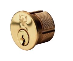 Eurospec CYB73620/KD 5 Pin Keyed To Differ Threaded Rim Cylinder