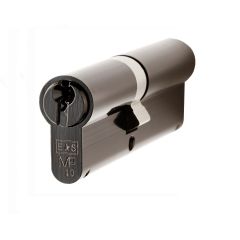 Keyed to differ (KTD) Eurospec MP10 High Security Euro Double Cylinder - 10 Pin - A:64,B:32,C:32 - Black - No Extra Keys