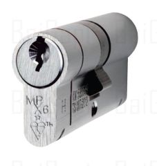 Under Master Key (UMK) Eurospec 1 Star British Standard High Security Euro Double Cylinder MPx6 - 6 Pin