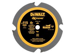 DEWALT DT20421-QZ PCD Circular Saw Blade 115 x 9.5mm x 4T