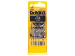 DEWALT DT6956-QZ Masonry Drill Bit Set, 5 Piece DEWDT6956QZ