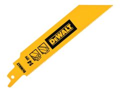 DEWALT Bi-Metal 1in High Reciprocating Blades, Metal Cutting