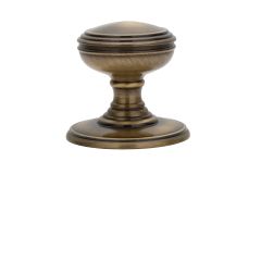 Carlisle Brass Delamain Plain Knob-Florentine Bronze-Door Knob
