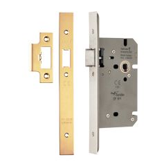 Easi-T Architectural Din Latch-Square-Stainless Brass