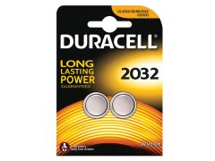 Duracell S5737 Lithium Battery (Pack 2) DURCR2032
