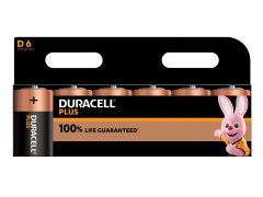 Duracell S18716 D Cell Plus Power 1 Batteries (Pack 6)