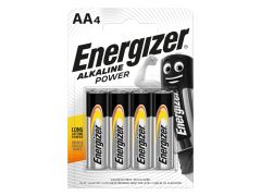 Energizer S8992 AA Cell Alkaline Power Batteries (Pack 4)