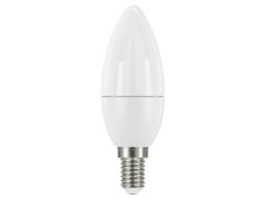 Energizer S8851 LED SES (E14) Opal Candle Non-Dimmable Bulb, Warm White 470 lm 5.2W