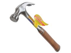 Estwing Curved Claw Hammer, Leather Grip