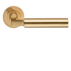 Carlisle Brass EUL040SB Amiata Satin Brass Latch Lever Door Handle