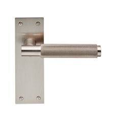 Carlisle Brass Varese Lever on Backplate-Door Handle-Satin Nickel-Minimum 44mm
