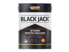 Everbuild 487001 Black Jack 906 Bitumen Roofing Emulsion 5 litre